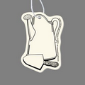 Paper Air Freshener Tag - Garden Tools